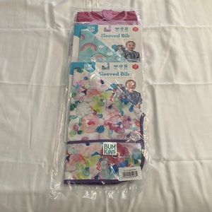 Three BumKins Sleeved Bibs